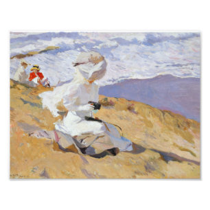 Joaquin Sorolla - Het moment vastleggen Foto Afdruk