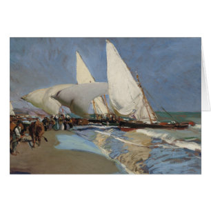 Joaquin Sorolla - Het strand in Valencia
