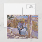 Joaquín Sorolla- Idyll, Javea Briefkaart (Voorkant / Achterkant)