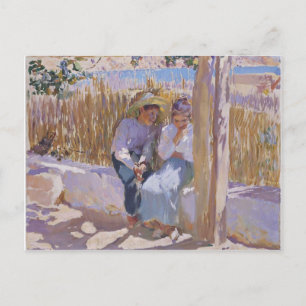 Joaquín Sorolla- Idyll, Javea Briefkaart