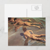 Joaquín Sorolla - Kinderen op het strand Briefkaart (Voorkant / Achterkant)