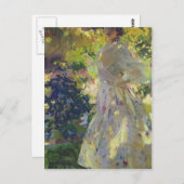 Joaquín Sorolla- Maria gekleed als Valenciaans mei Briefkaart (Voorkant / Achterkant)