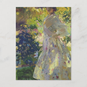 Joaquín Sorolla- Maria gekleed als Valenciaans mei Briefkaart