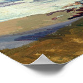 Joaquin Sorolla - Maria over het strand in Biarrit Poster (Hoek)