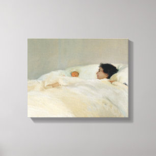 Joaquin Sorolla - Moeder Canvas Afdruk