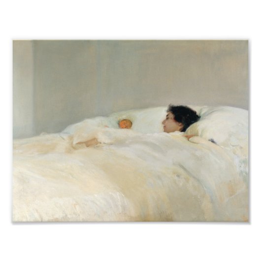 Joaquin Sorolla - Moeder Foto Afdruk (Voorkant)