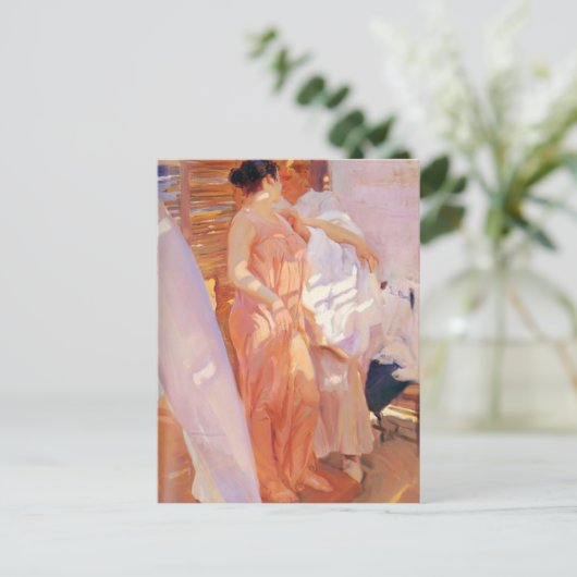 Joaquín Sorolla - Na de dood Briefkaart (Staand voorkant)