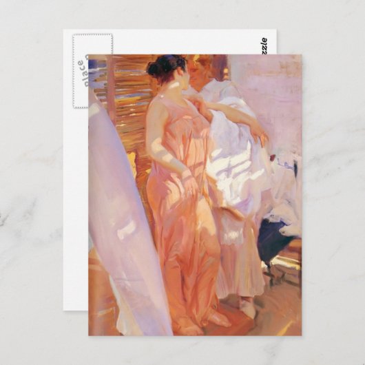 Joaquín Sorolla - Na de dood Briefkaart (Voorkant / Achterkant)