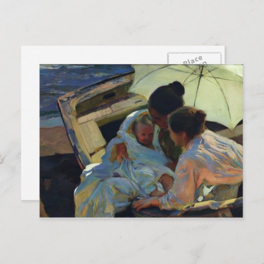 Joaquín Sorolla - Na de dood Briefkaart (Voorkant / Achterkant)