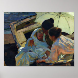 Joaquín Sorolla - Na de dood Poster