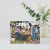 Joaquín Sorolla- Net Menders in Valencia Briefkaart (Staand voorkant)