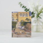 Joaquín Sorolla-Noon sun op de Alcázar van Sevilla Briefkaart (Staand voorkant)