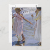 Joaquín Sorolla over de kust Briefkaart (Voorkant / Achterkant)