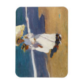 Joaquin Sorolla over het strand Magneet (Verticaal)