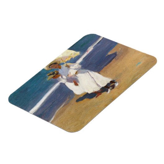 Joaquin Sorolla over het strand Magneet (Linkerzijde)