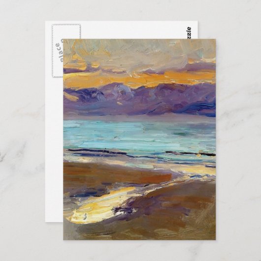 Joaquín Sorolla- Seashore Briefkaart (Voorkant / Achterkant)