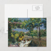 Joaquin Sorolla - Siesta in de tuin Briefkaart (Voorkant / Achterkant)