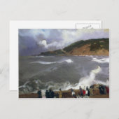 Joaquín Sorolla- The Breakwater of San Sebastian Briefkaart (Voorkant / Achterkant)