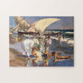 Joaquin Sorolla - Valencia Beach by Morning Light Legpuzzel (Horizontaal)