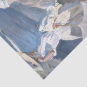 Joaquin Sorolla - Vrouwen wandelen op het strand Tissuepapier (Detail)