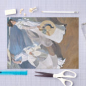 Joaquin Sorolla - Vrouwen wandelen op het strand Tissuepapier (Craft)