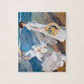 Joaquín Sorolla wandelingen langs de zee Legpuzzel (Verticaal)