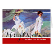 Joaquin Sorolla Women Walking Beach (Voorkant Horizontaal)