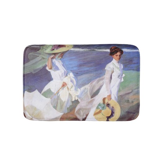 Joaquin Sorolla Women Walking Beach Badmat (Voorkant)