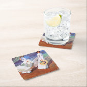 Joaquin Sorolla Women Walking Beach Kartonnen Onderzetters (Insitu)