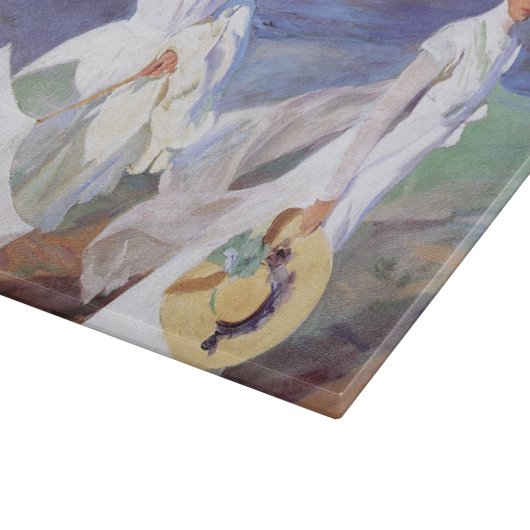 Joaquin Sorolla Women Walking Beach Snijplank (Hoek)