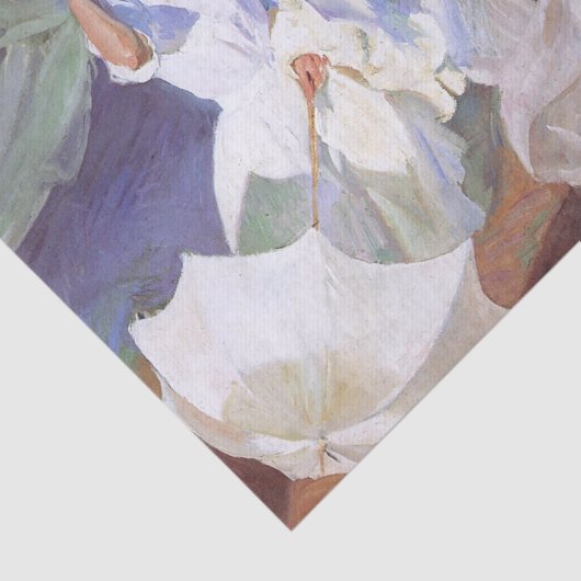 Joaquin Sorolla Women Walking Beach Tissuepapier (Detail)