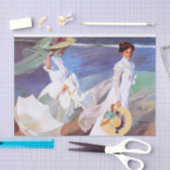 Joaquin Sorolla Women Walking Beach Tissuepapier (Craft)