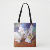 Joaquin Sorolla Women Walking Beach Tote Bag (Voorkant)