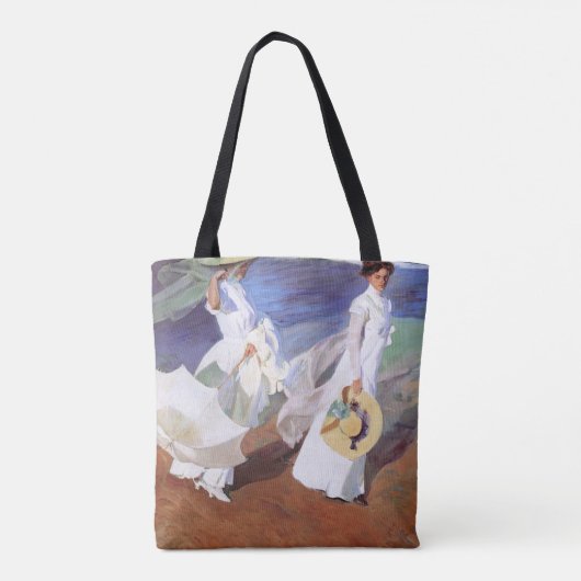 Joaquin Sorolla Women Walking Beach Tote Bag (Achterkant)