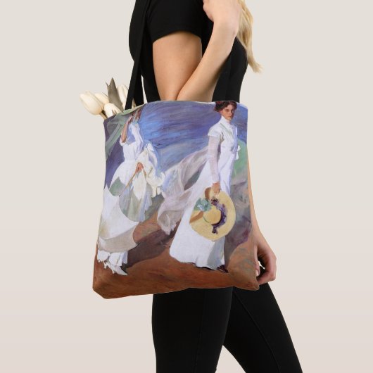 Joaquin Sorolla Women Walking Beach Tote Bag (Dichtbij)