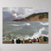 Joaquín Sorolla y Bastida Breakwater Poster (Voorkant)