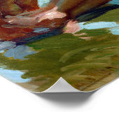 Joaquín Sorolla y Bastida De gewonde voet Poster (Hoek)