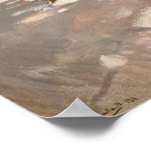 Joaquín Sorolla y Bastida De kieuwhelling Poster (Hoek)