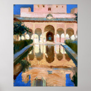 Joaquin Sorolla y Bastida Hall of the Ambassadors Poster