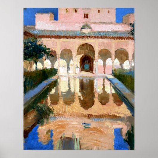 Joaquin Sorolla y Bastida Hall of the Ambassadors Poster (Voorkant)