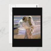 Joaquín Sorolla y Bastida na de dood Briefkaart (Voorkant / Achterkant)