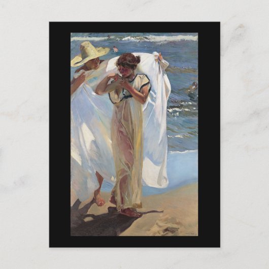 Joaquín Sorolla y Bastida na de dood Briefkaart (Voorkant)
