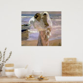 Joaquín Sorolla y Bastida na de dood Poster (Keuken)