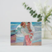 Joaquin Sorolla Y Bastida - na het zwemmen Feestdagenkaart (Staand voorkant)