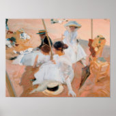 Joaquin Sorolla Y Bastida - onder de titel Awning Poster (Voorkant)