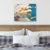 Joaquin Sorolla y Bastida - Rocks at Javea. Canvas Afdruk (Insitu (Slaapkamer))