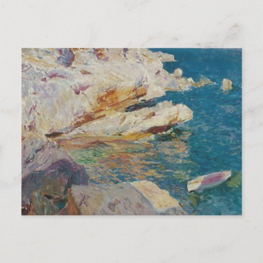 Joaquin Sorolla y Bastida - Rocks at Javea. Feestdagenkaart (Voorkant)