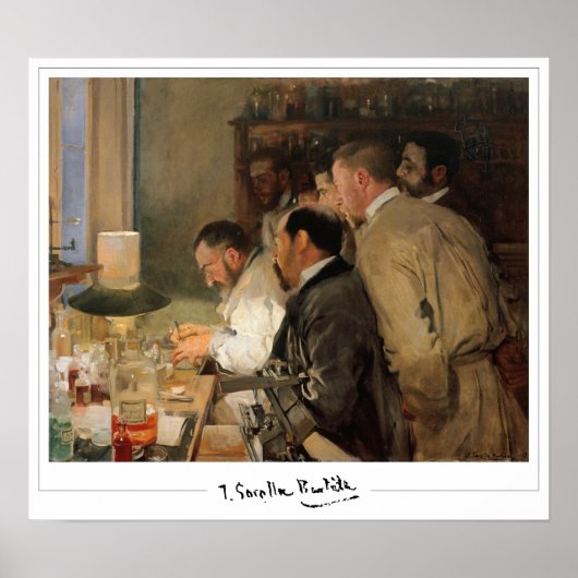 Joaquín Sorolla Zedign Art Poster #14 (Voorkant)