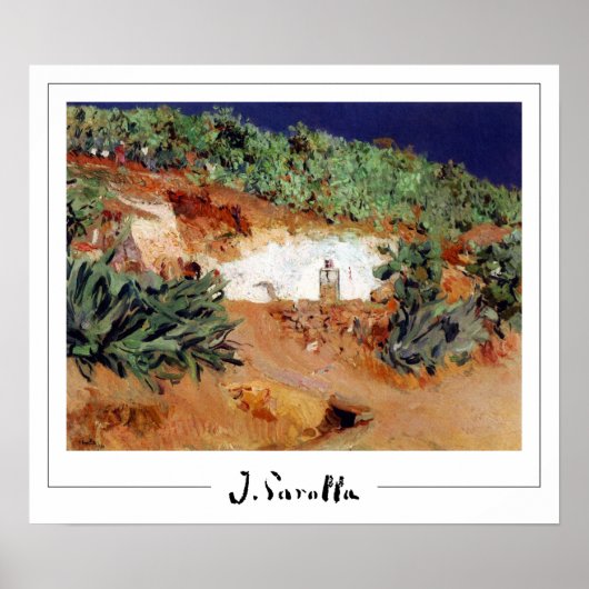 Joaquín Sorolla Zedign Art Poster #148 (Voorkant)
