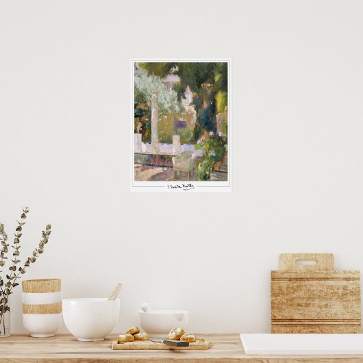 Joaquín Sorolla Zedign Art Poster #16 (Keuken)